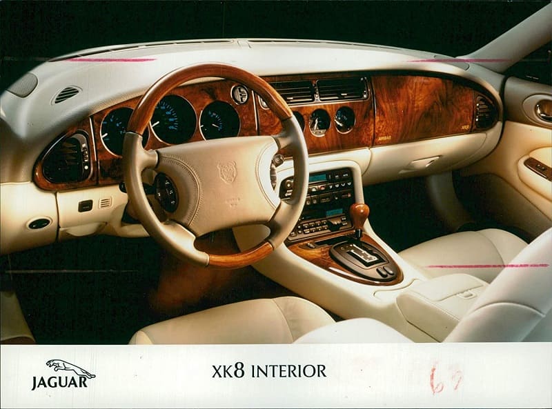 jaguar xk8 interior