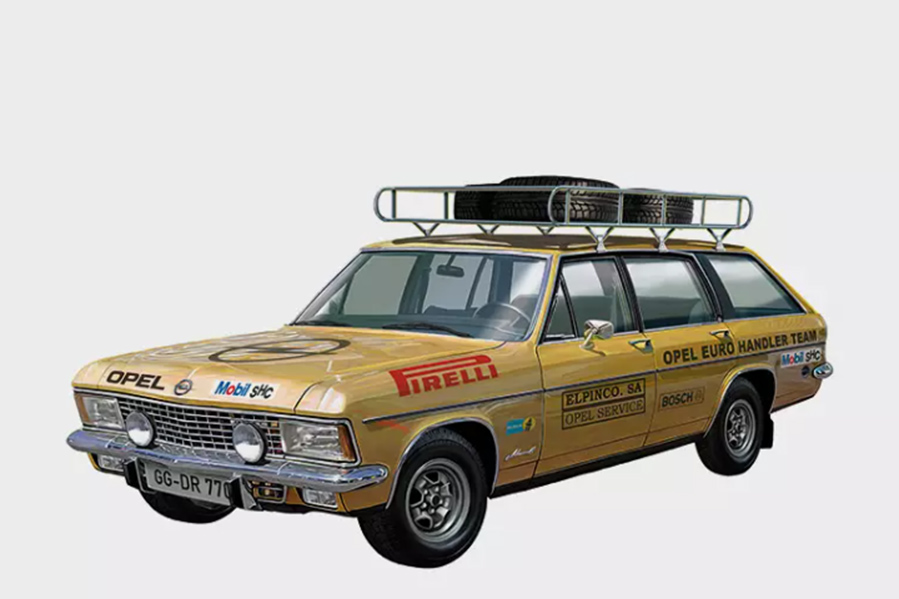 coleccion_vehiculos_asistencia_rally_altaya_entrega_39_opel_admiral_caravan_team_euro_handler